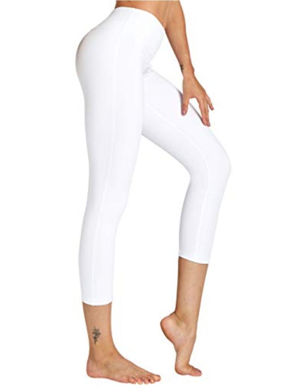 High-Waist Tummy Control Yoga Pants Running Leggings with Pocket 4-Way Stretch